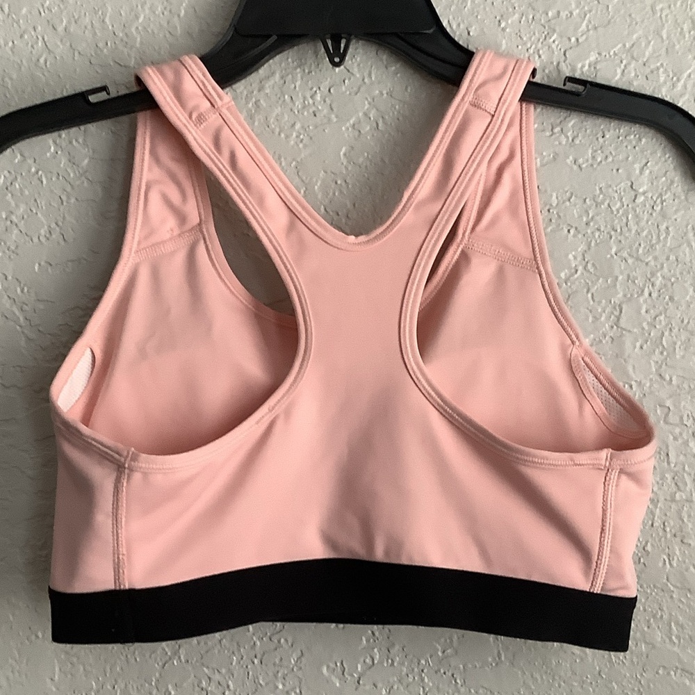 Nike Women's Light Pink Sports Bra - Picture 4 of 5